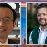 Image Collage of Drs. Jun Lin and Phillip Myer