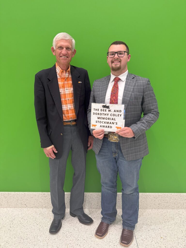 Scholarship donor and award recipient together